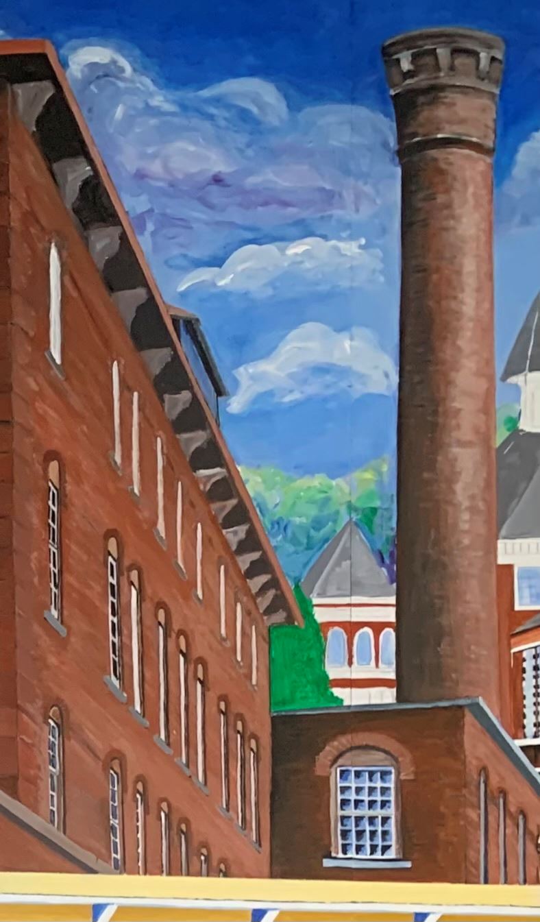 Unfinished Mural Detail