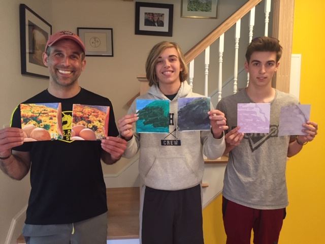 Ed, Whit and Avery Feather