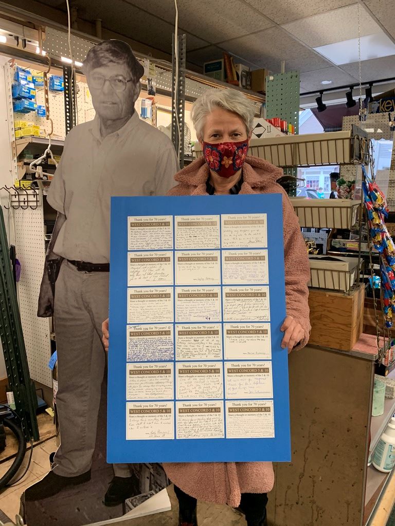 cards of gratitude, and cardboard Maynard