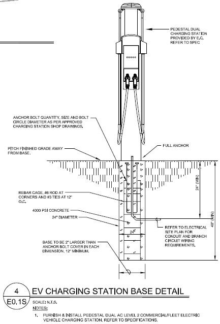 Charging Station Base Detail