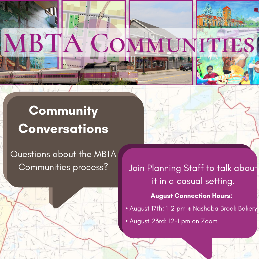 Two conversation bubbles over a map background - Community Conversations