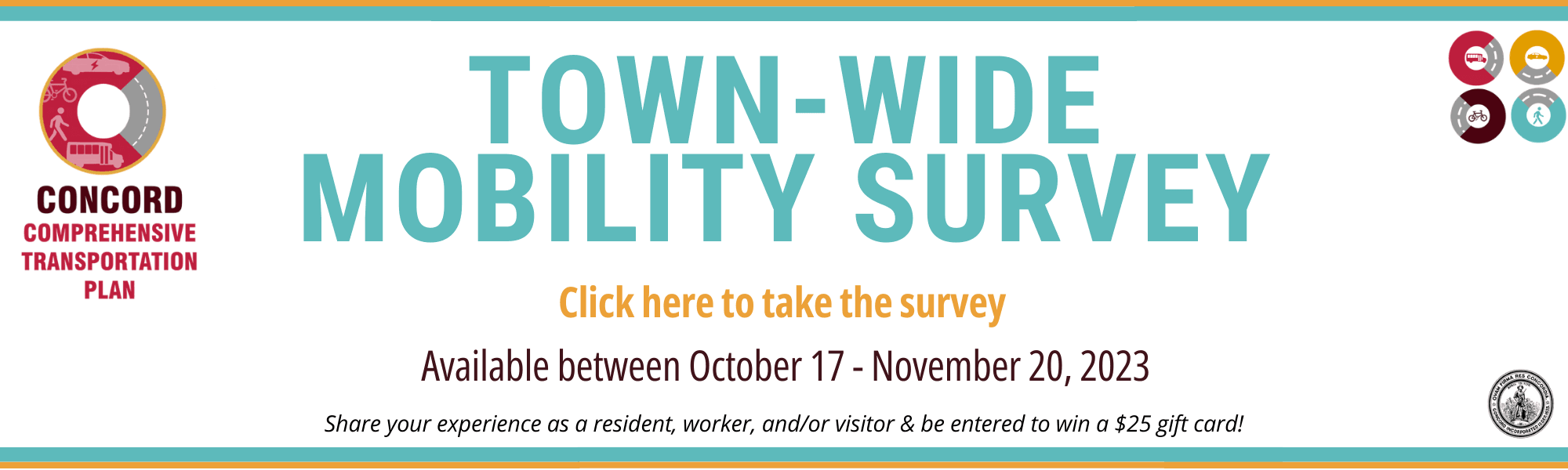 Concord mobility Survey - click here
