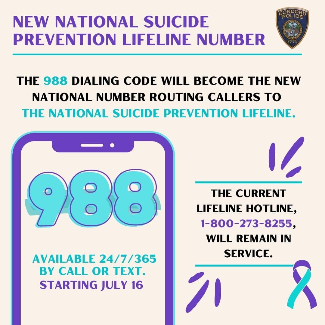 988 suicide hotline number