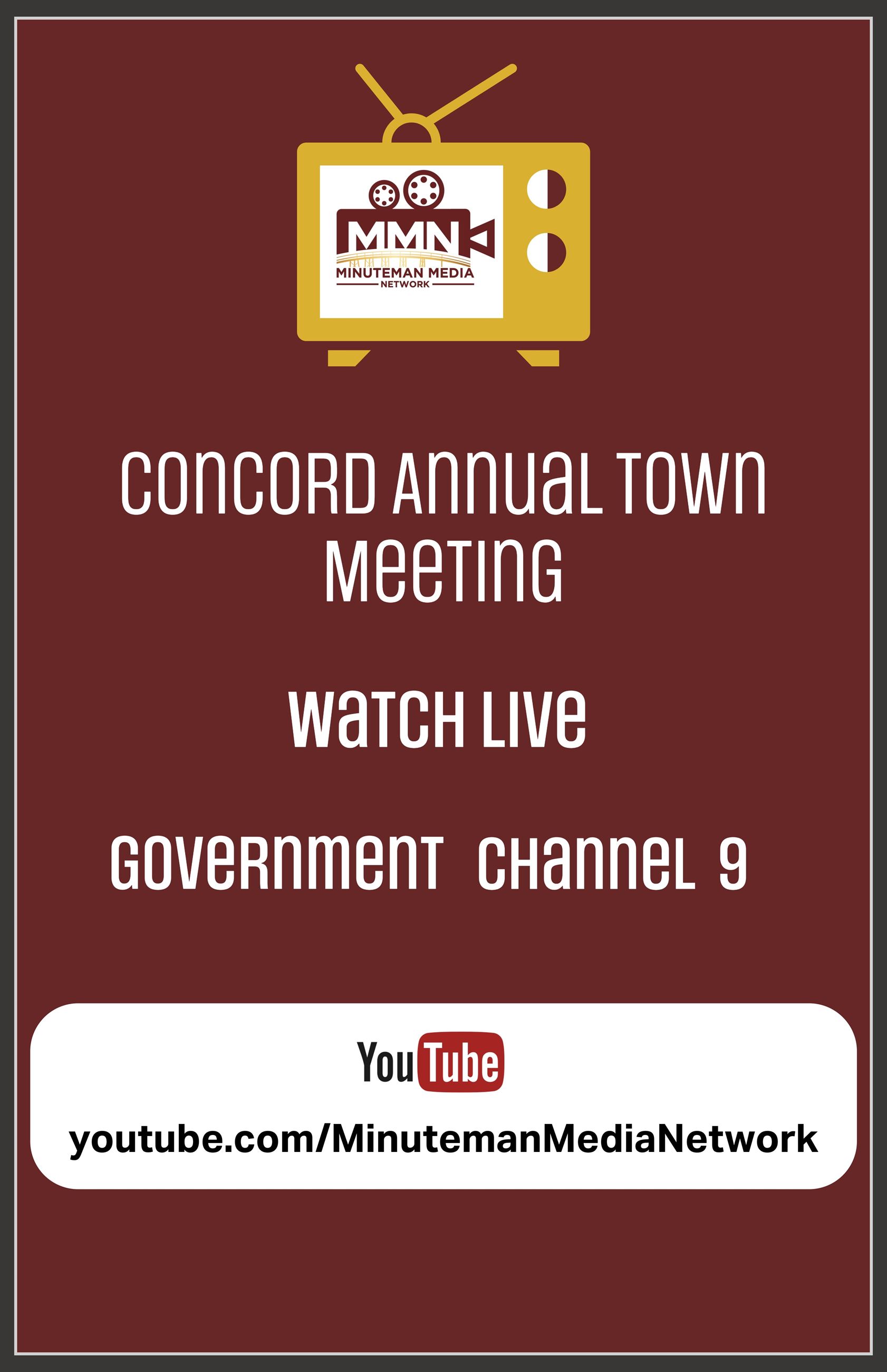 Minuteman Media Network Annual Town Meeting coverage